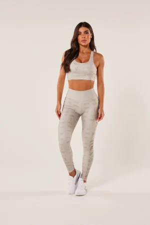 Conjunto BBB Legging + Top Alça Classic - Branco